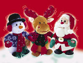 Frosti, Rudi and Santa 